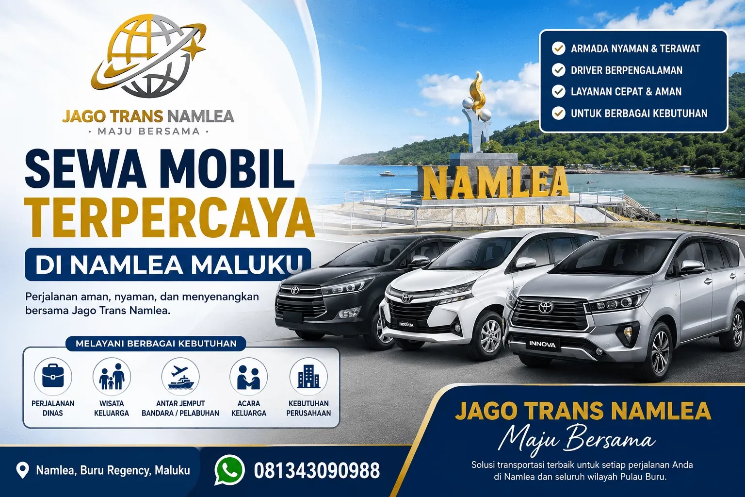 Background Jago Trans Namlea